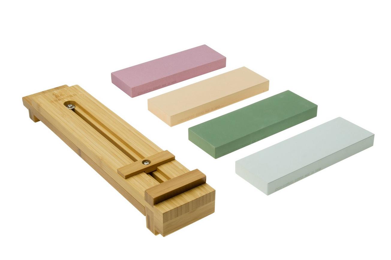 Skerper Professional slijppakket 220, 1000, 2000, 5000 grit met Sink Bridge