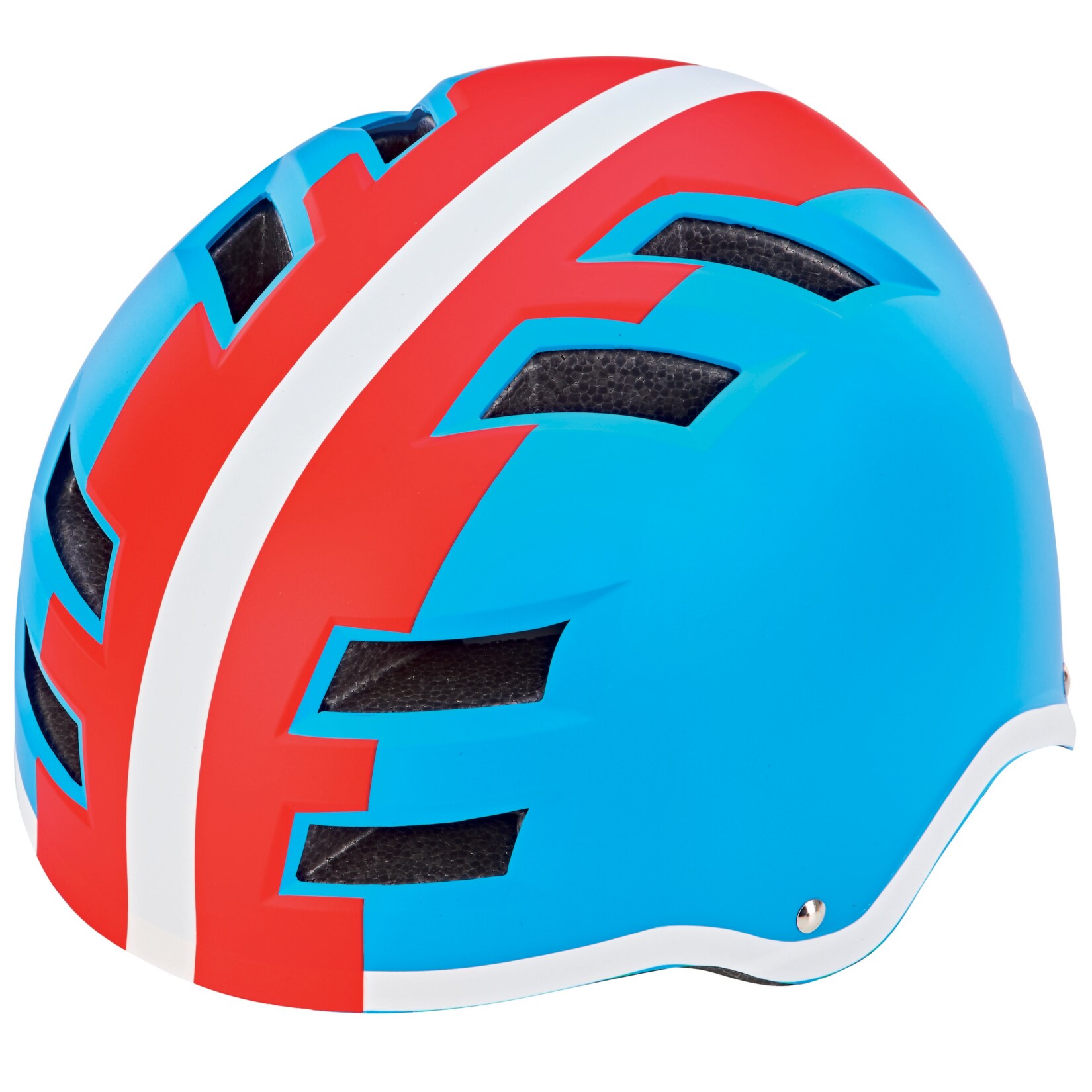 Prophete Fahrradhelm blau, einstellbarer Kopfring 55 - 58 cm