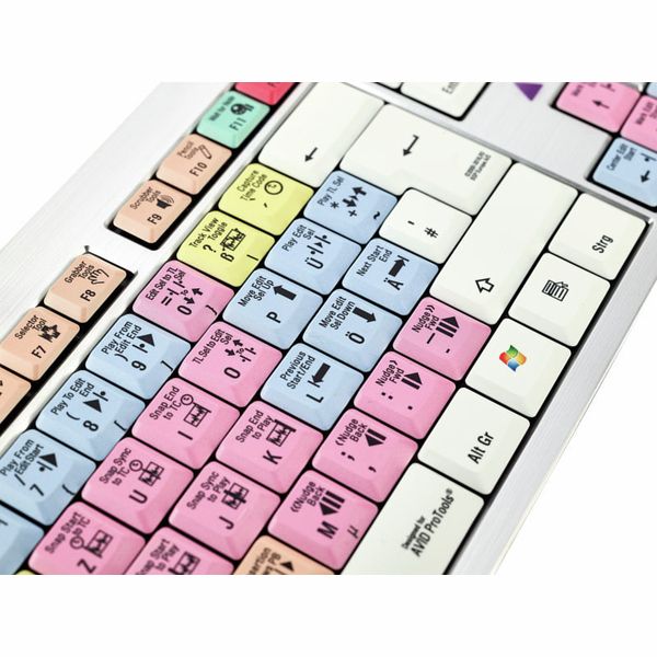 Logickeyboard Avid Pro Tools Tastatur PC deutsch