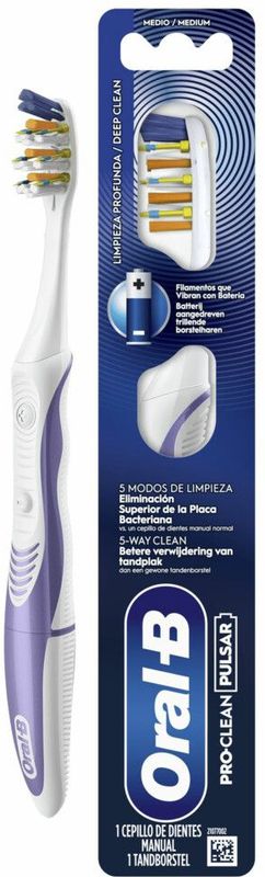 Oral-B - Pro-Clean Pulsar - Tandenborstel - Batterij-aangedreven