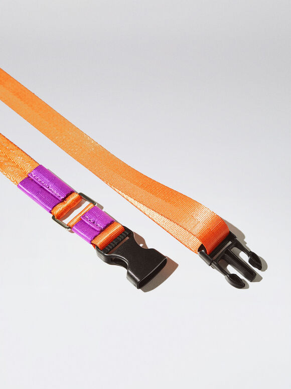 Guia personalizável para cães - Laranja