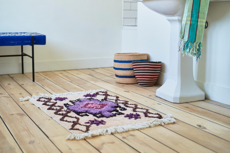 HKliving Bohemian badmat vloerkleed 60x90