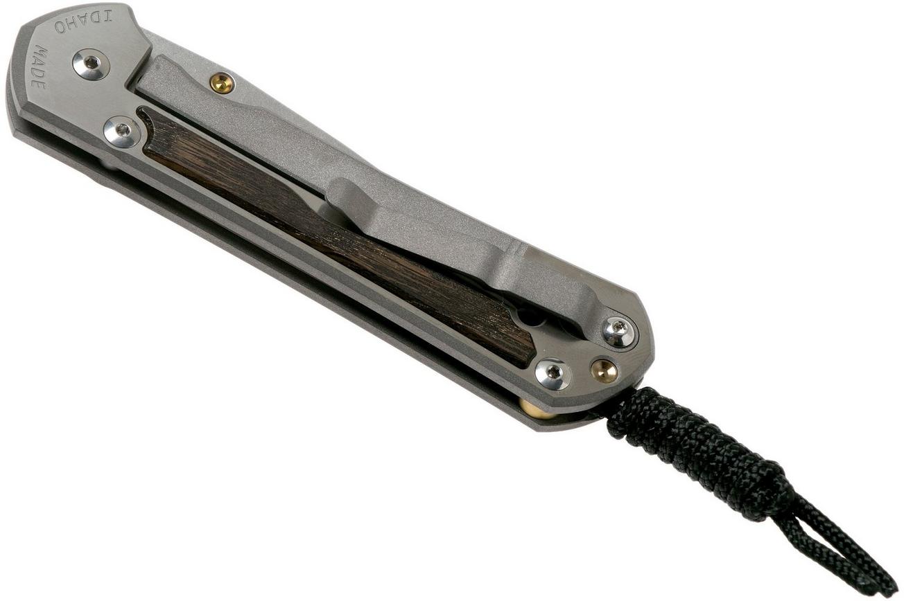 Chris Reeve Sebenza 31 Large Bog Oak inlay L31-1100 zakmes