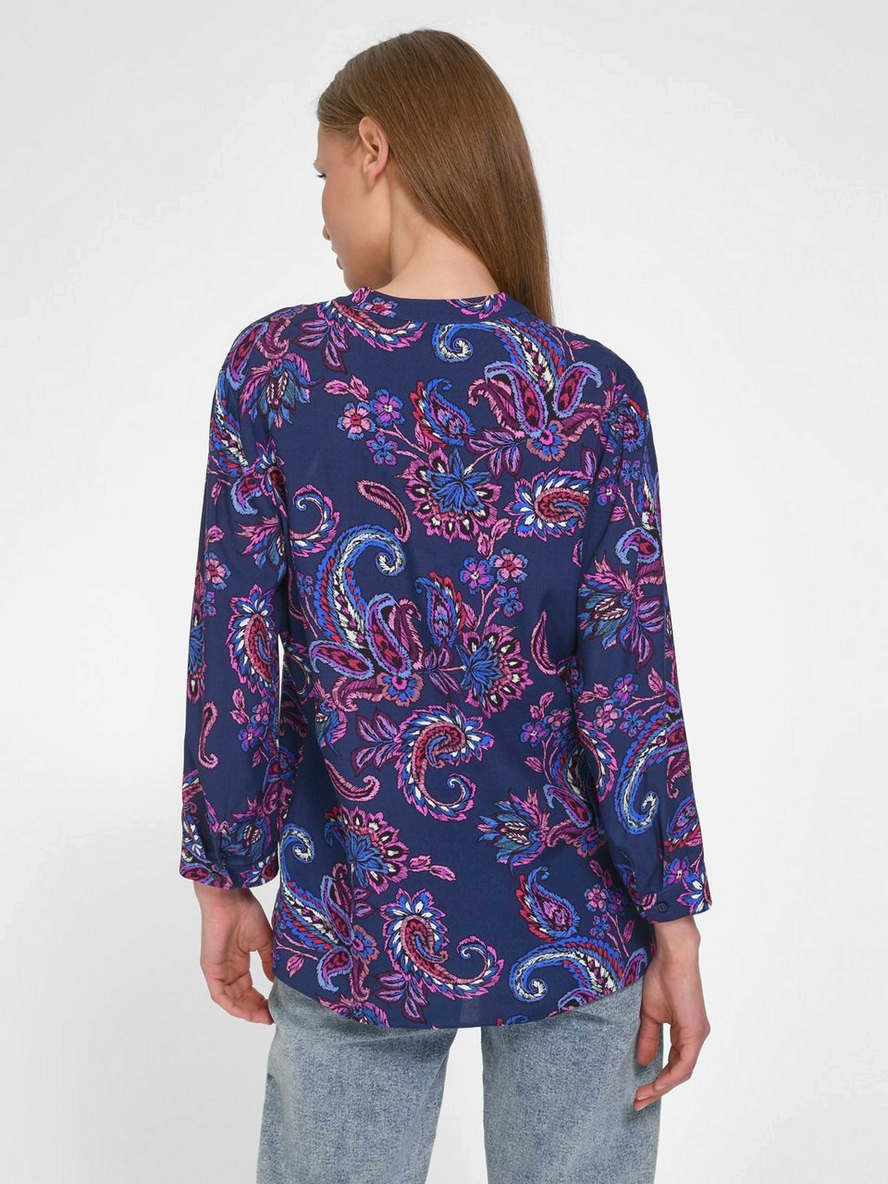 Bluse mit 3/4-Arm