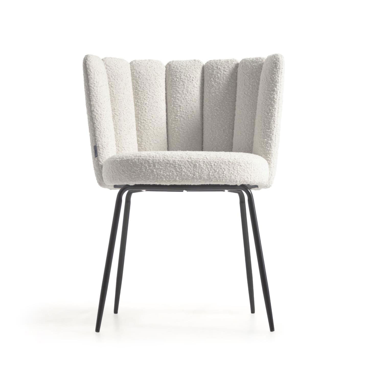 Kave Home Polsterstuhl ANIELA 2er Set weiß