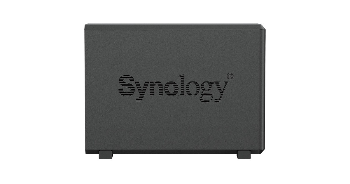 SynologyDiskStation DS124 nas  (Zwart, USB-A 3.2 (5 Gbit/s))