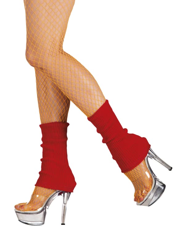 Røde leggings for kvinner.Size-One size