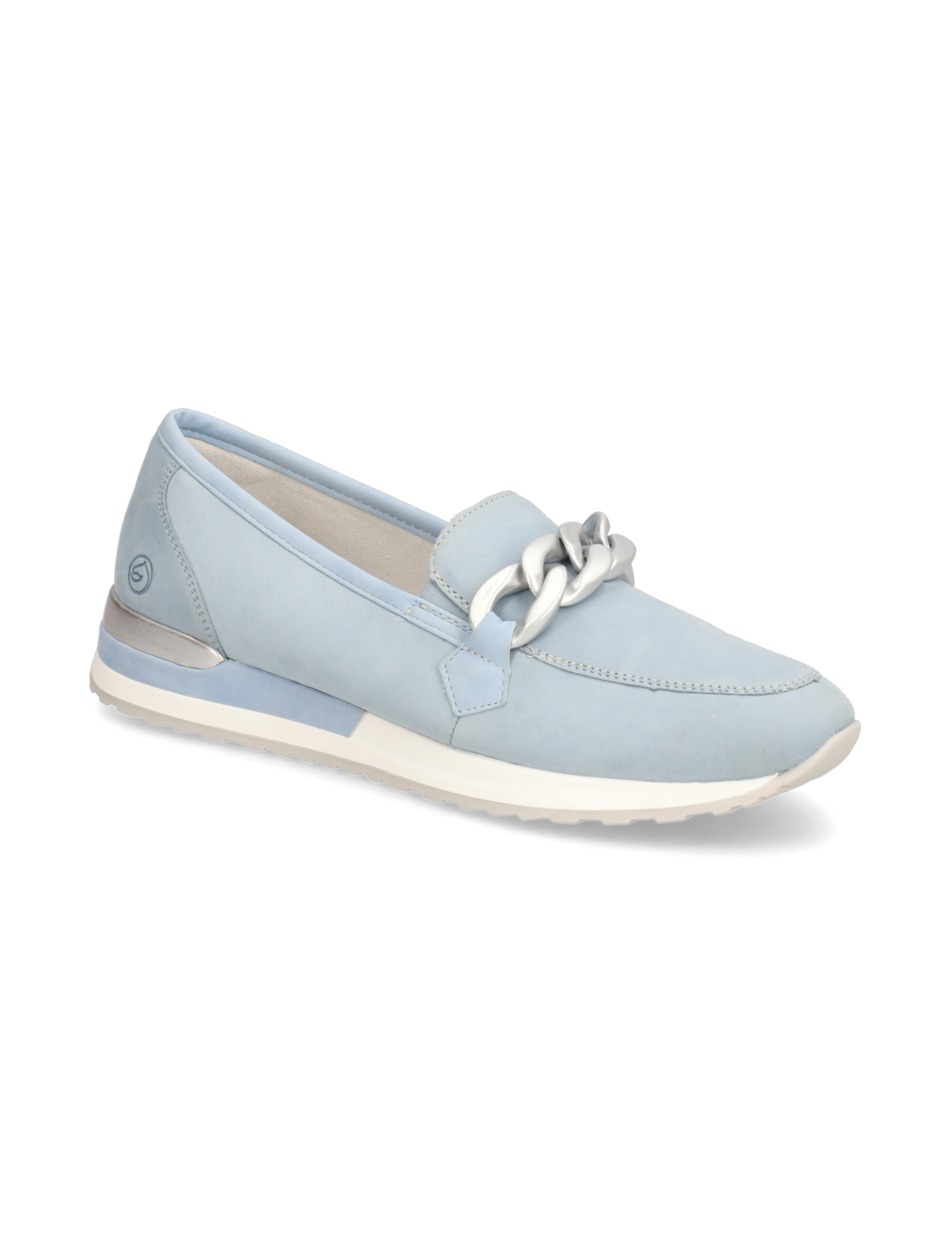 Veloursleder Slipper klassisch