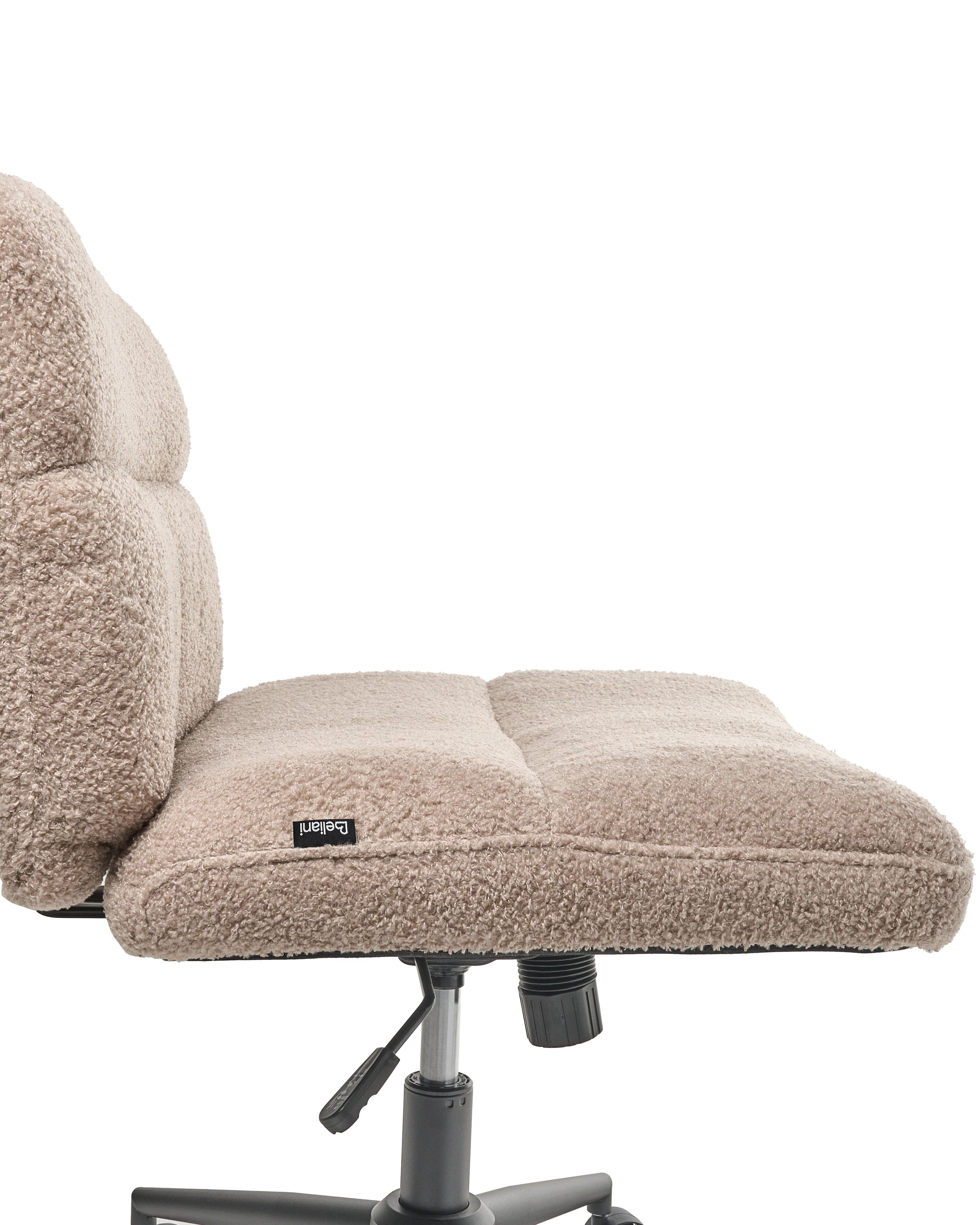 Bureaustoel CATLIN Bouclé Beige