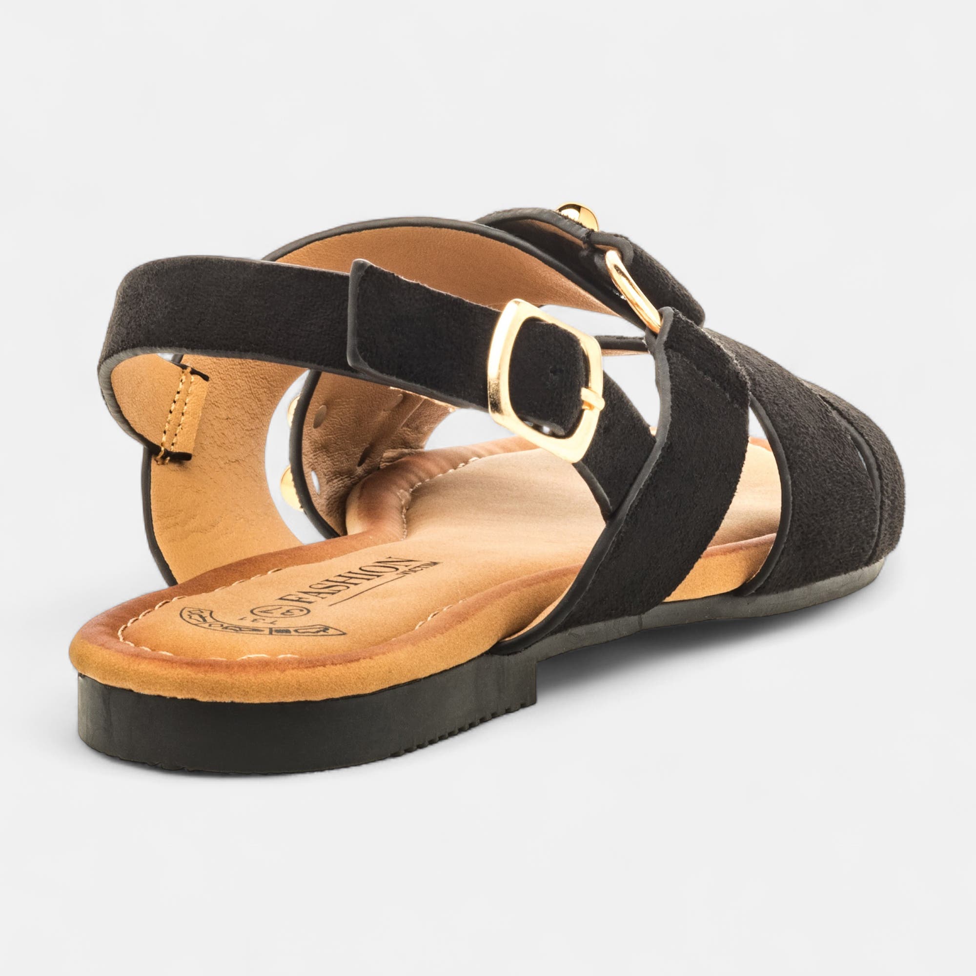 Nu-pieds Femme noir