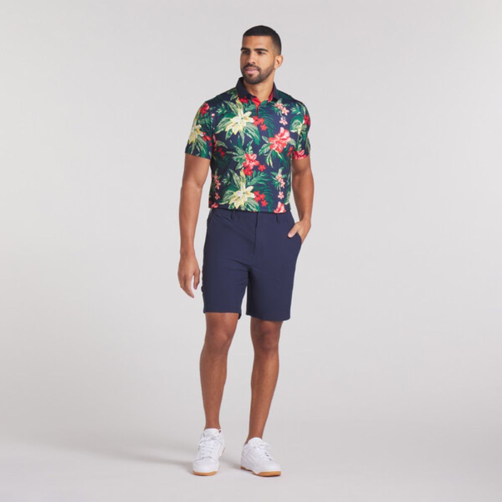 Puma X PTC Floral Pique Herre Navy