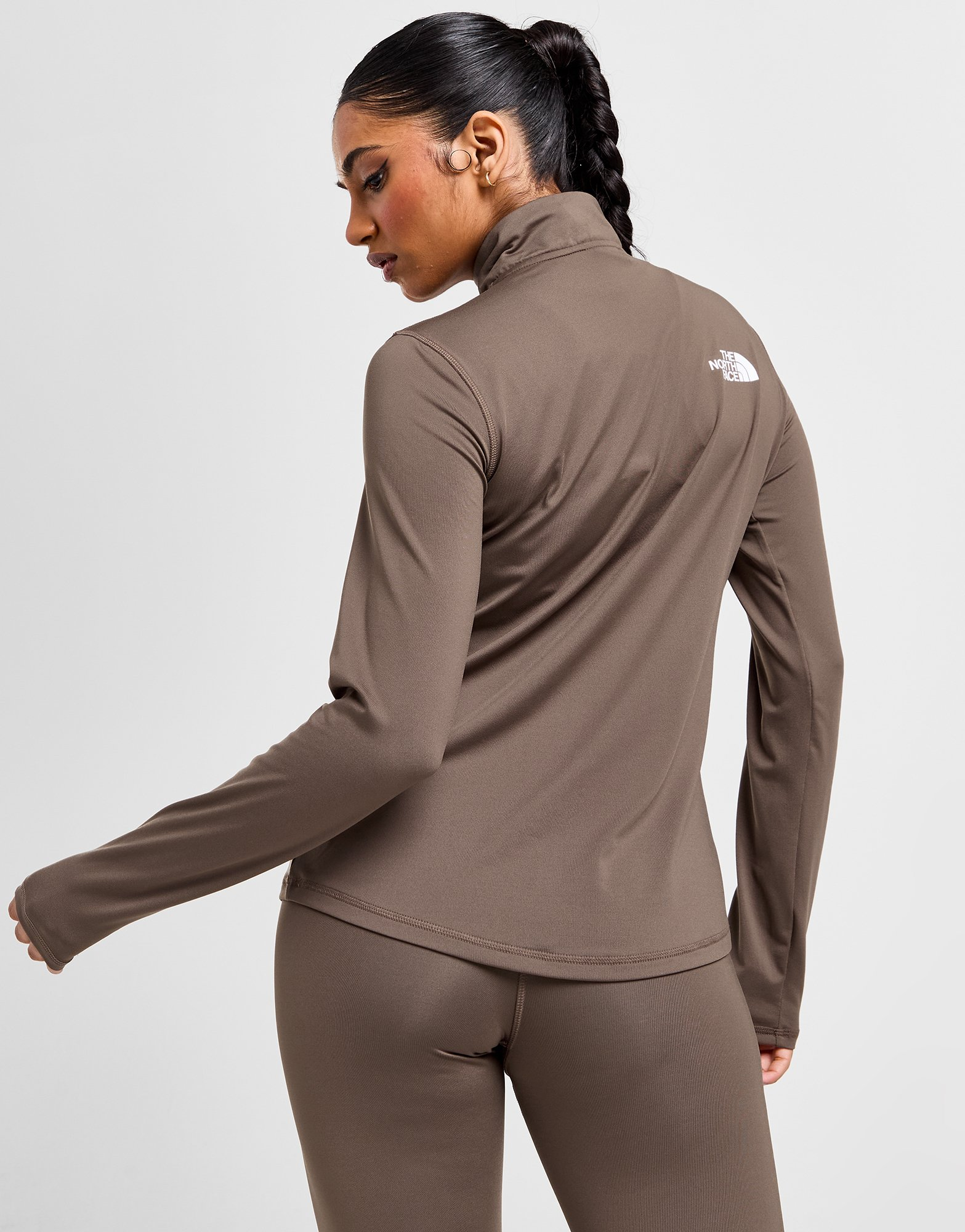 The North Face Haut Zippé Outline Femme