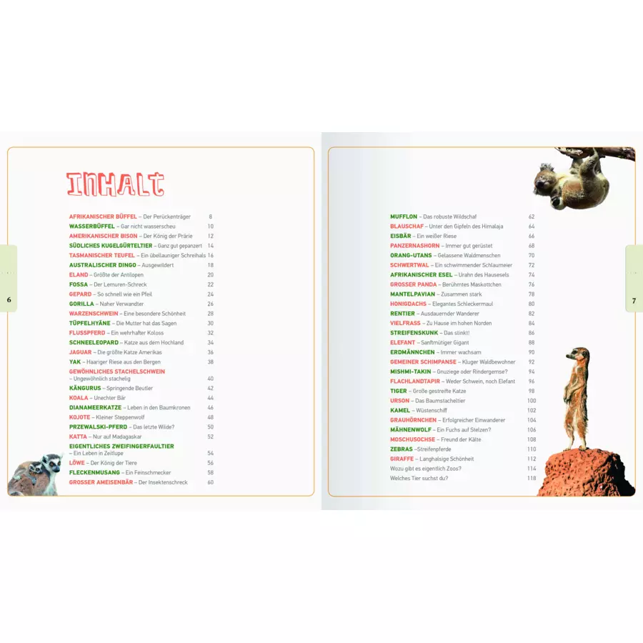 Ravensburger Tiere unserer Welt