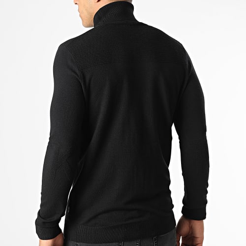 Pull Col Roulé Arian Noir