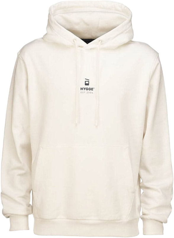 Organic Cotton Hoodie Herre 37/Offwhite