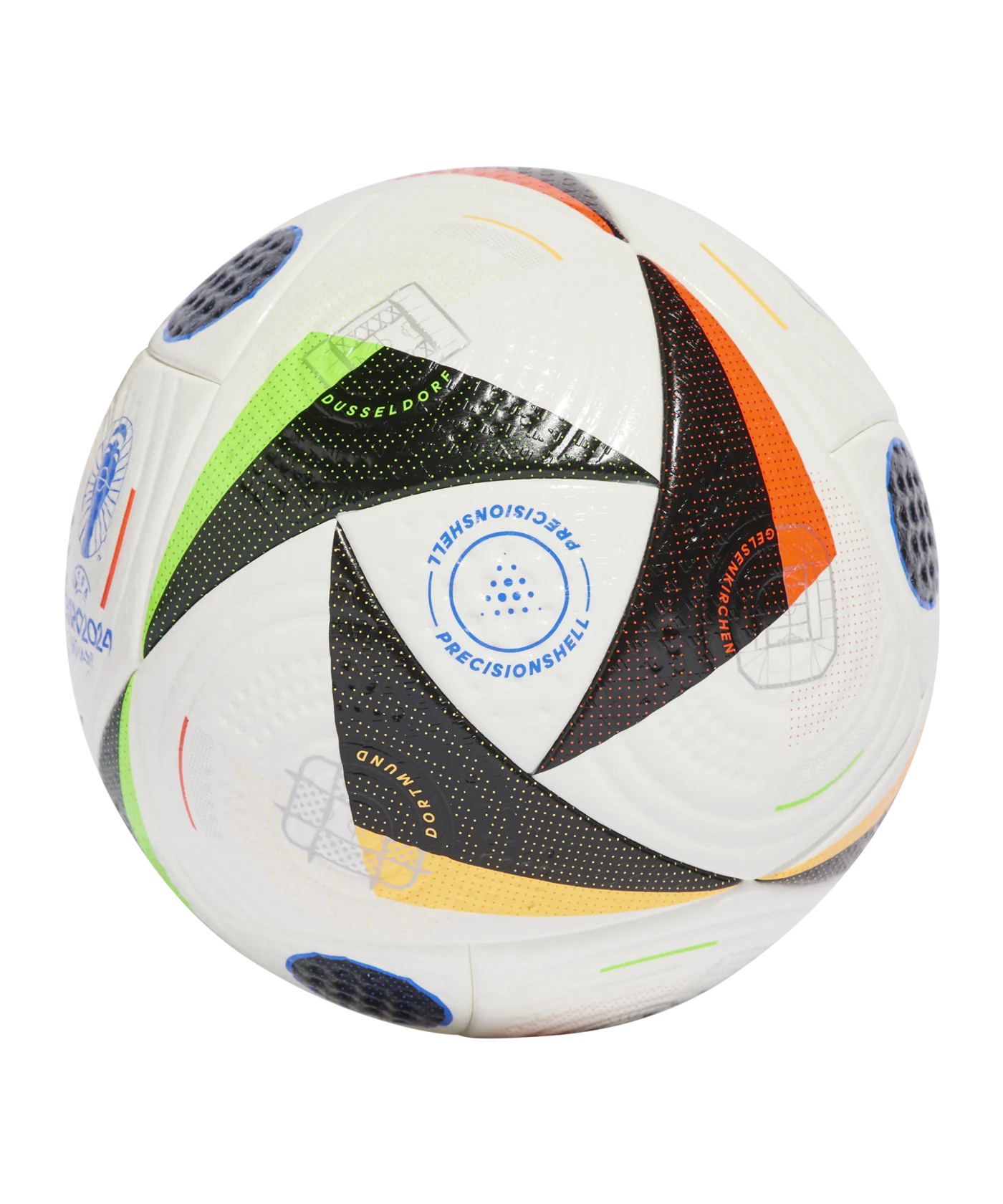 adidas Fussballliebe Pro Spielball EM 2024 Weiss Blau Schwarz