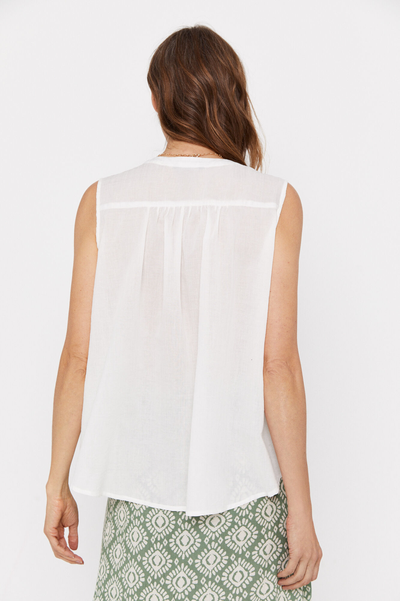 Camisa estampada - Branca