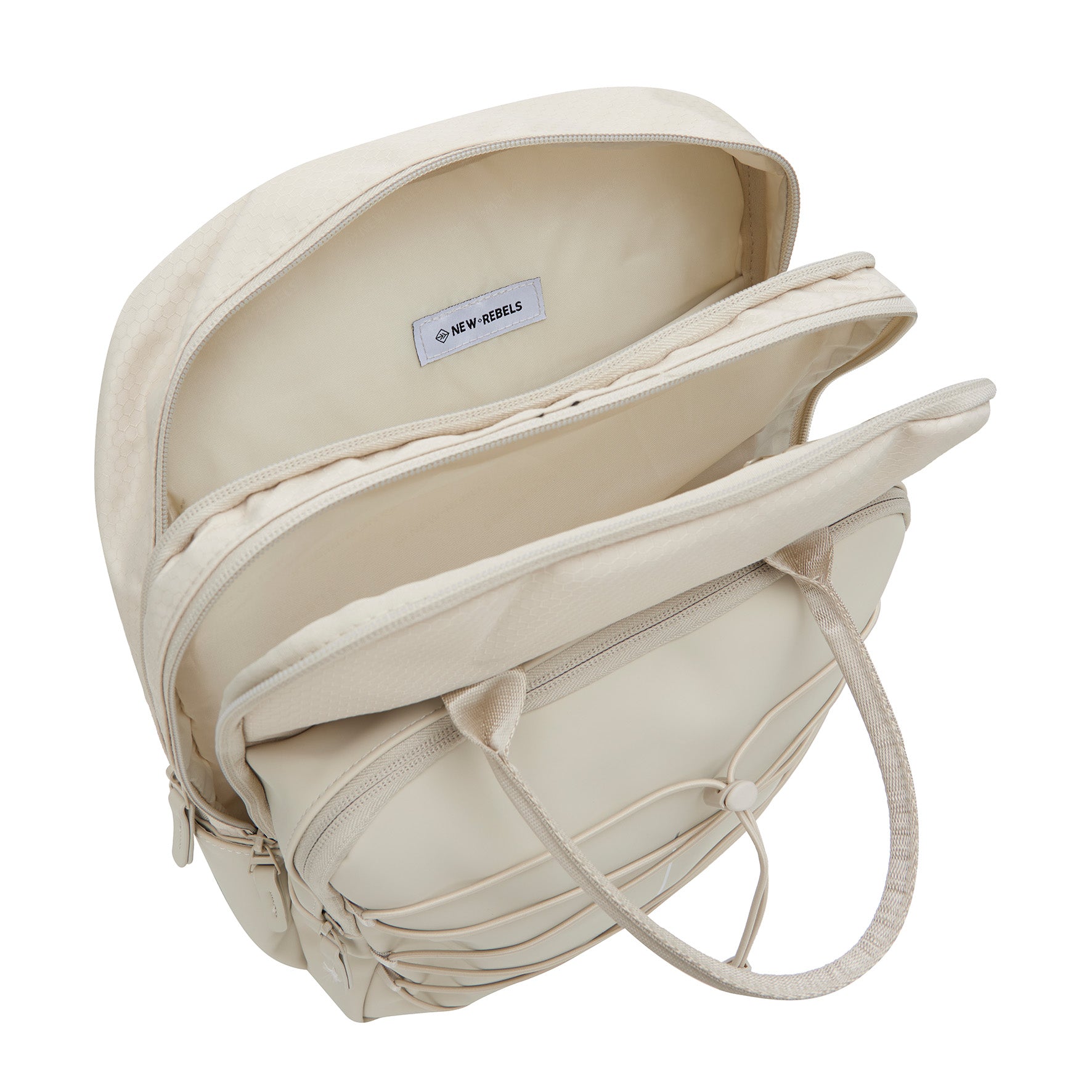 Trondheim Rugzak 'Milwaukee' beige Beige