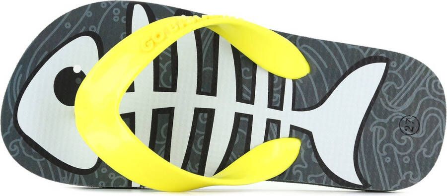 Go Bananas Flipflops | Jongens | Green White Yellow | | Go Banana's