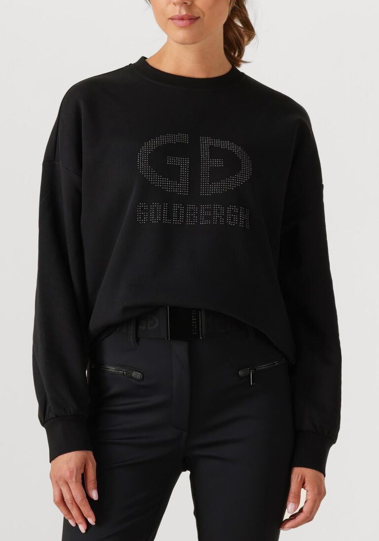 zwarte goldbergh sweater alessandra crew neck sweater