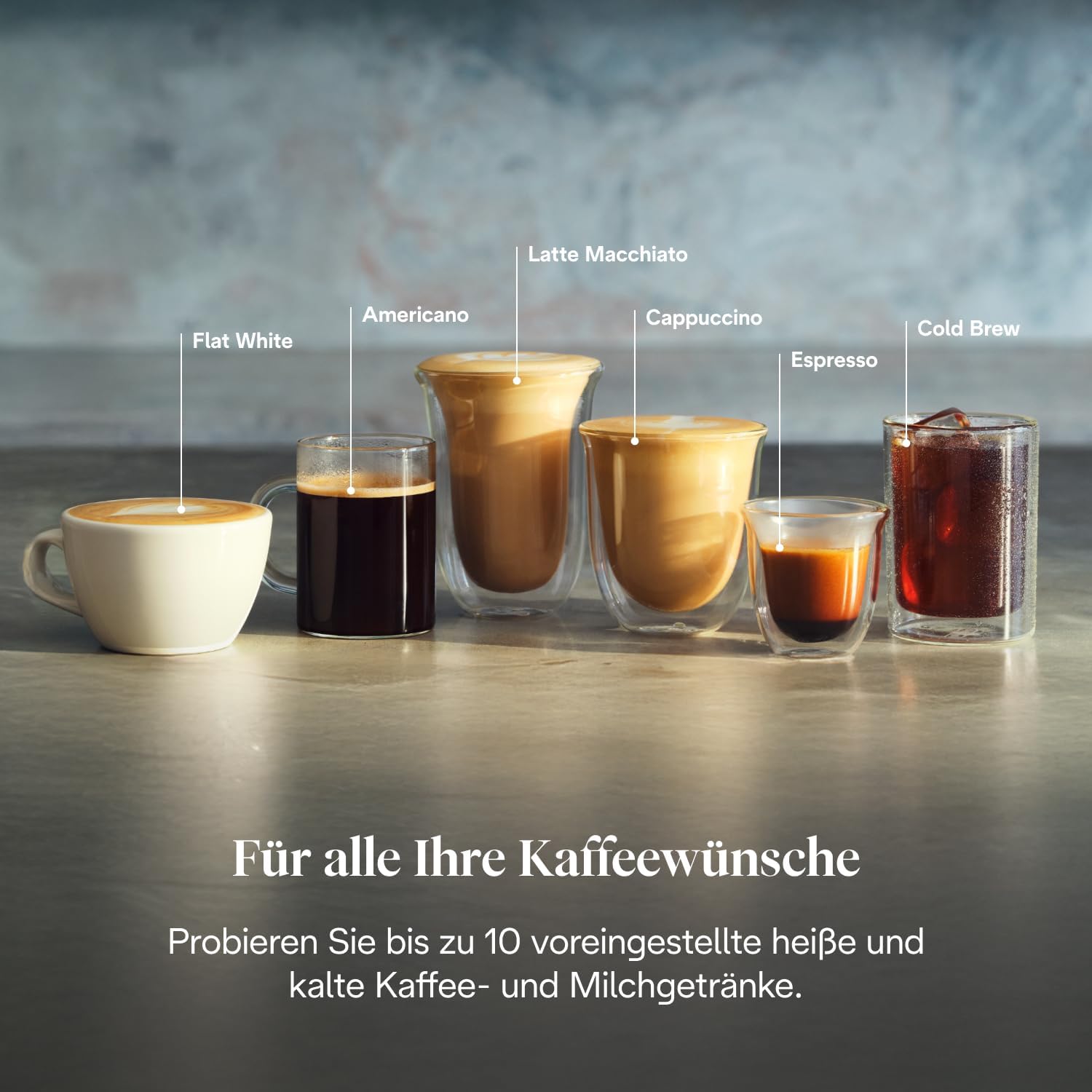 De'Longhi La Specialista Touch - Perfetto Siebträgermaschine Espressomaschine mit Mahlwerk, 10 Getränke, Cold Brew, automatische und manuelle Milchaufschäumung, Touchscreen, Metall (EC9455.M)