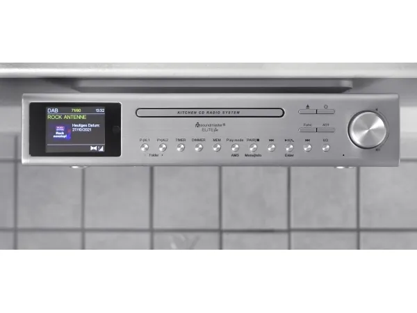 MUSIKCENTER UNDER KØKKENBORDET SOUNDMASTER UR2180SI BT USB CD/MP3 DAB /FM