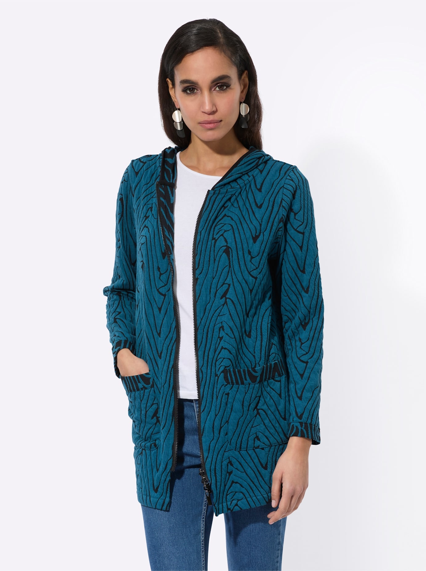 creation L Shirtjacke »Wende-Shirtjacke«, 1 Stk.