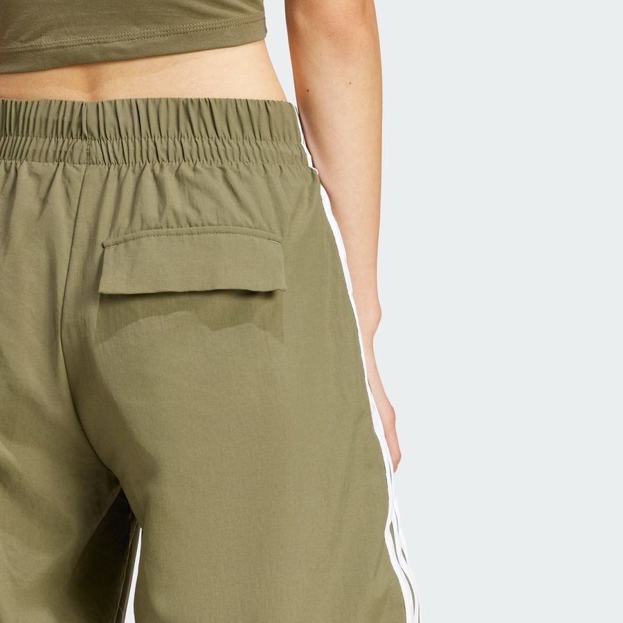 Adidas Pantalon parachute en toile 3 bandes Essentials Lifestyle