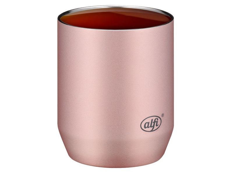 Alfi Thermobecher City 280 ml, Rosa Thermobecher aus Edelstahl