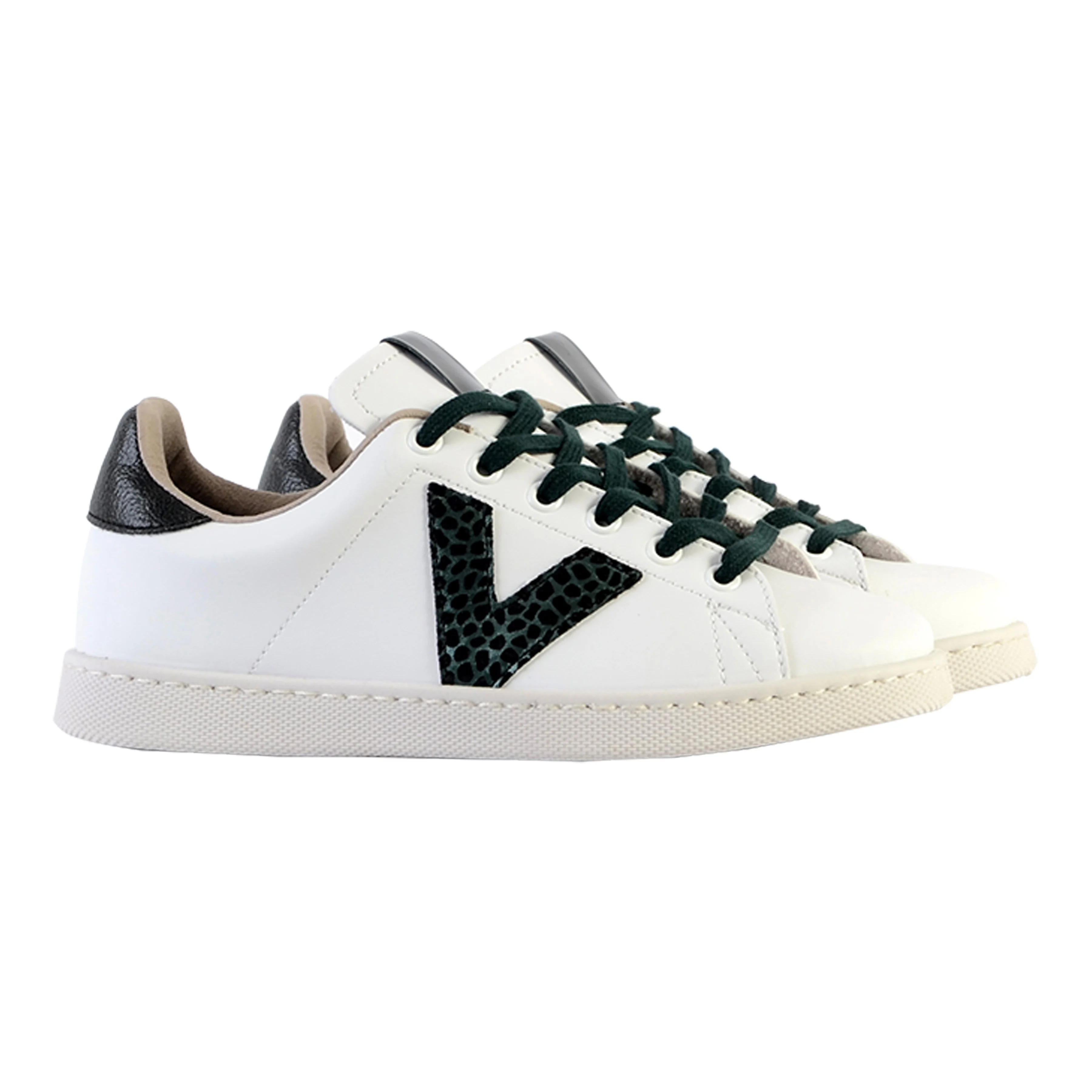 Basket basse à lacets | Vert