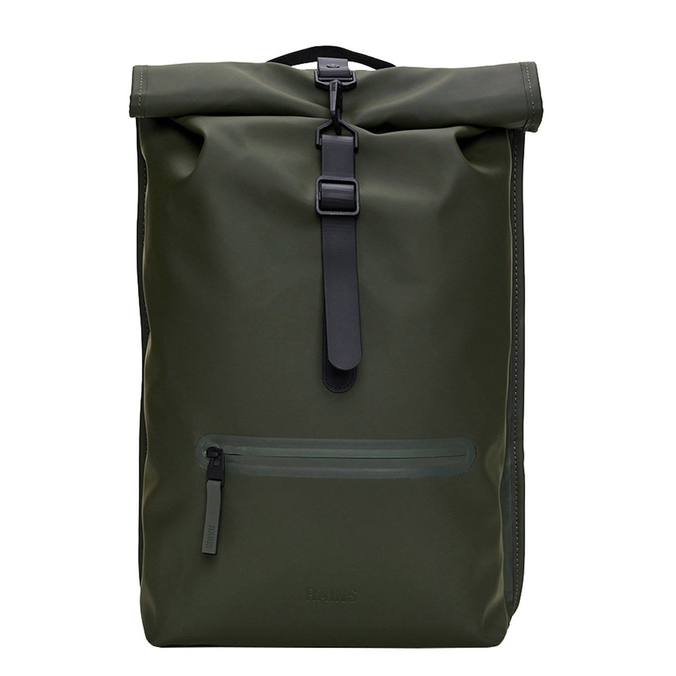 Rains rugzak Rolltop W3 kaki