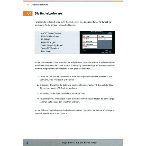Keys Experts Verlag Tyros Praxis Buch 2