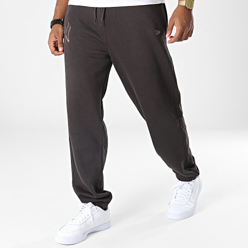 Pantalon Jogging Embroidered Logo New York Yankees Marron