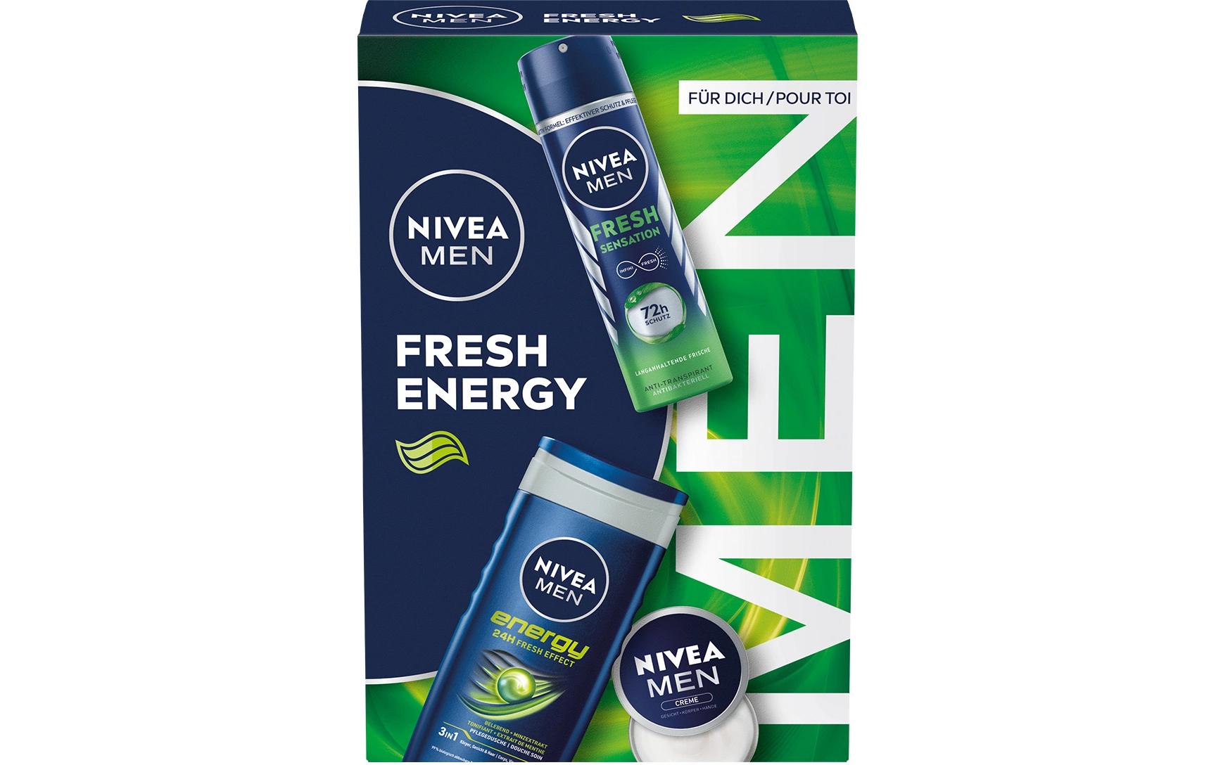 Geschenkset Fresh Energy 2024Pflegeset für Männer