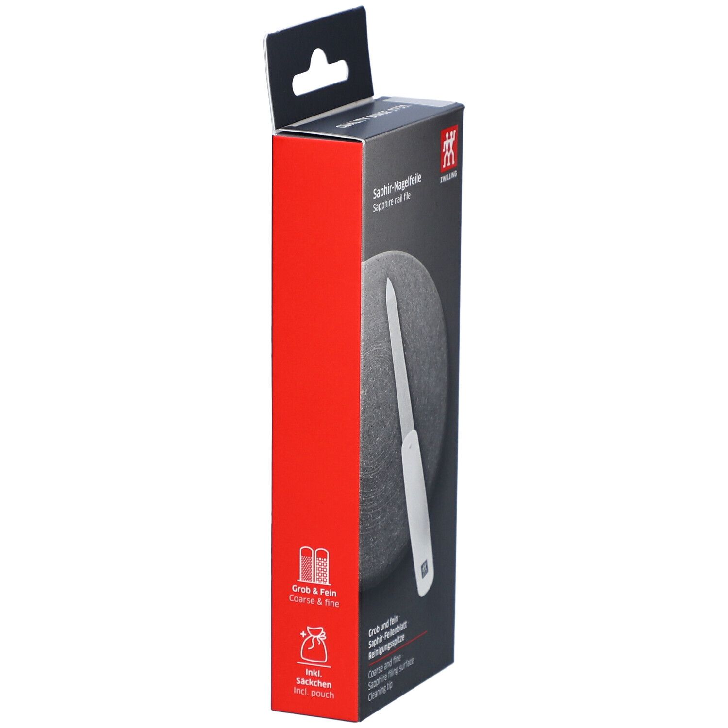 ZWILLING® Saphir-Nagelfeile 13 cm ergonomisch