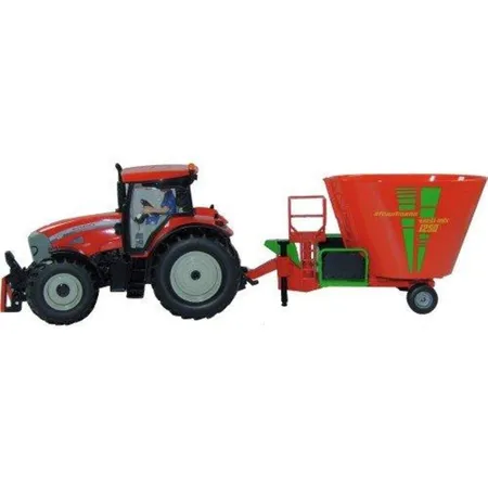 SIKU 8611 McCormick TTX 210 Traktor mit Futtermischwagen Verti-Mix 1250
