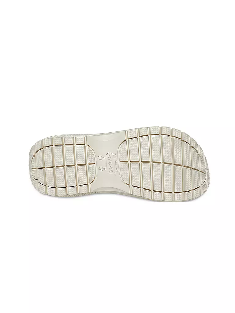 CROCS Pantoletten MEGA CRUSH SANDAL creme