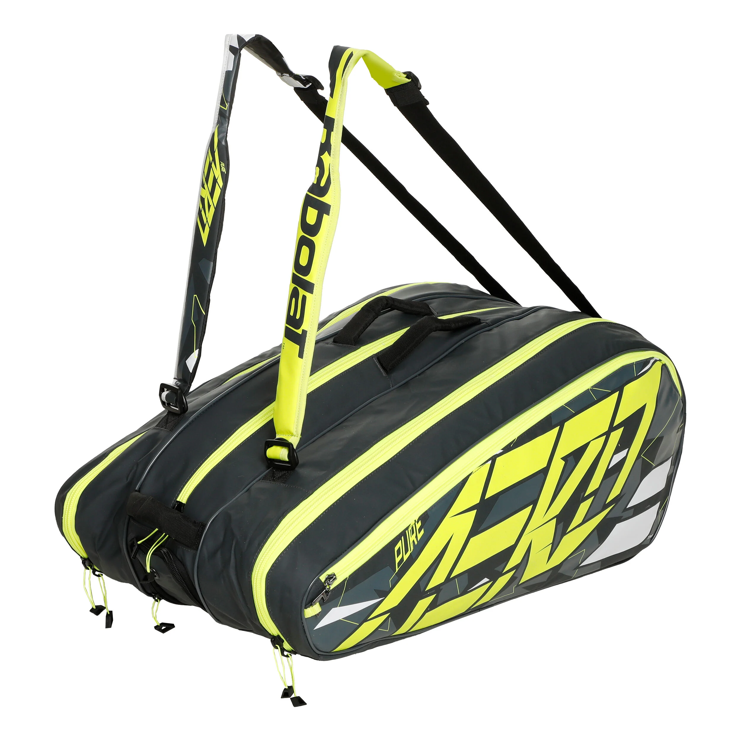 Babolat Pure Aero RH X 12 Housse De Raquette - Anthracite , Jaune