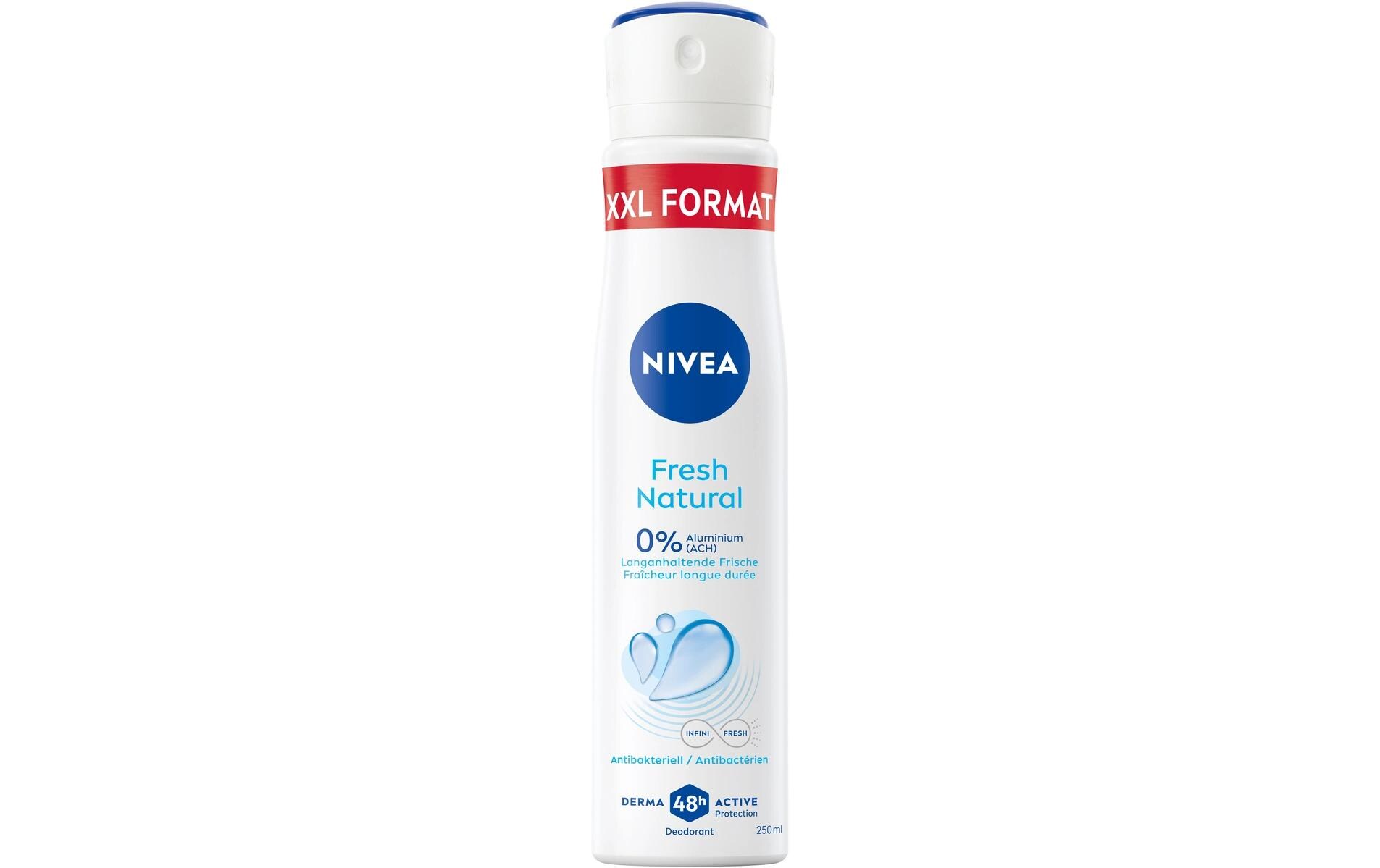 Deo Spray Fresh Natural XXL 250 mlBietet 48 Stunden zuverlässigen Deo-Schutz und sorgt für ein frisches Hautgefühl