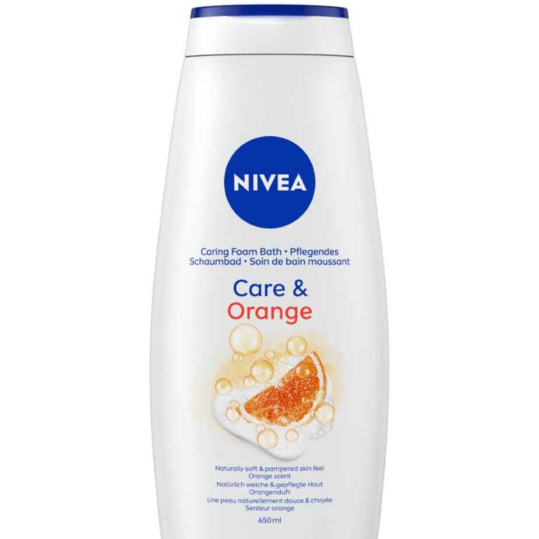 NIVEA  Creme de Banho Óleo de Laranja & Abacate - 650ml