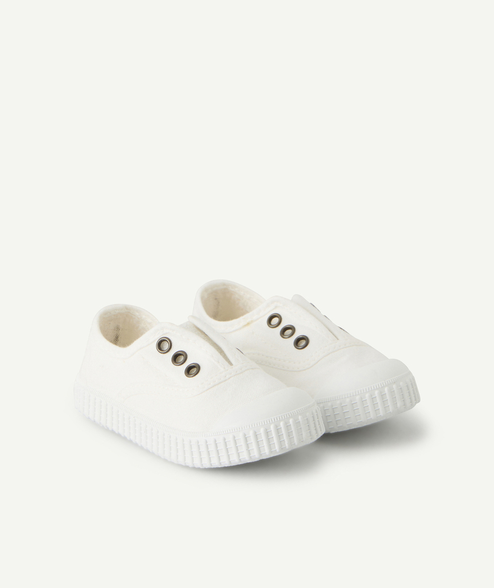 VICTORIACHAUSSURES EN TOILE DE FIBRES RECYCLÉES BLANCHES