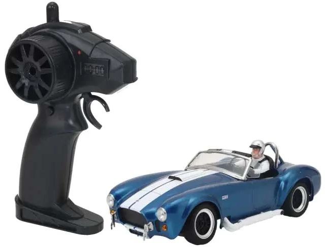 Kyosho Shelby Cobra 427 S/C 1:28, 1960, Blau Miniatur-RC-Auto