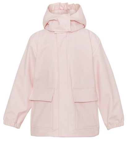 Ver de Terre Regenkleidung m. Träger - PU - Rose Powder