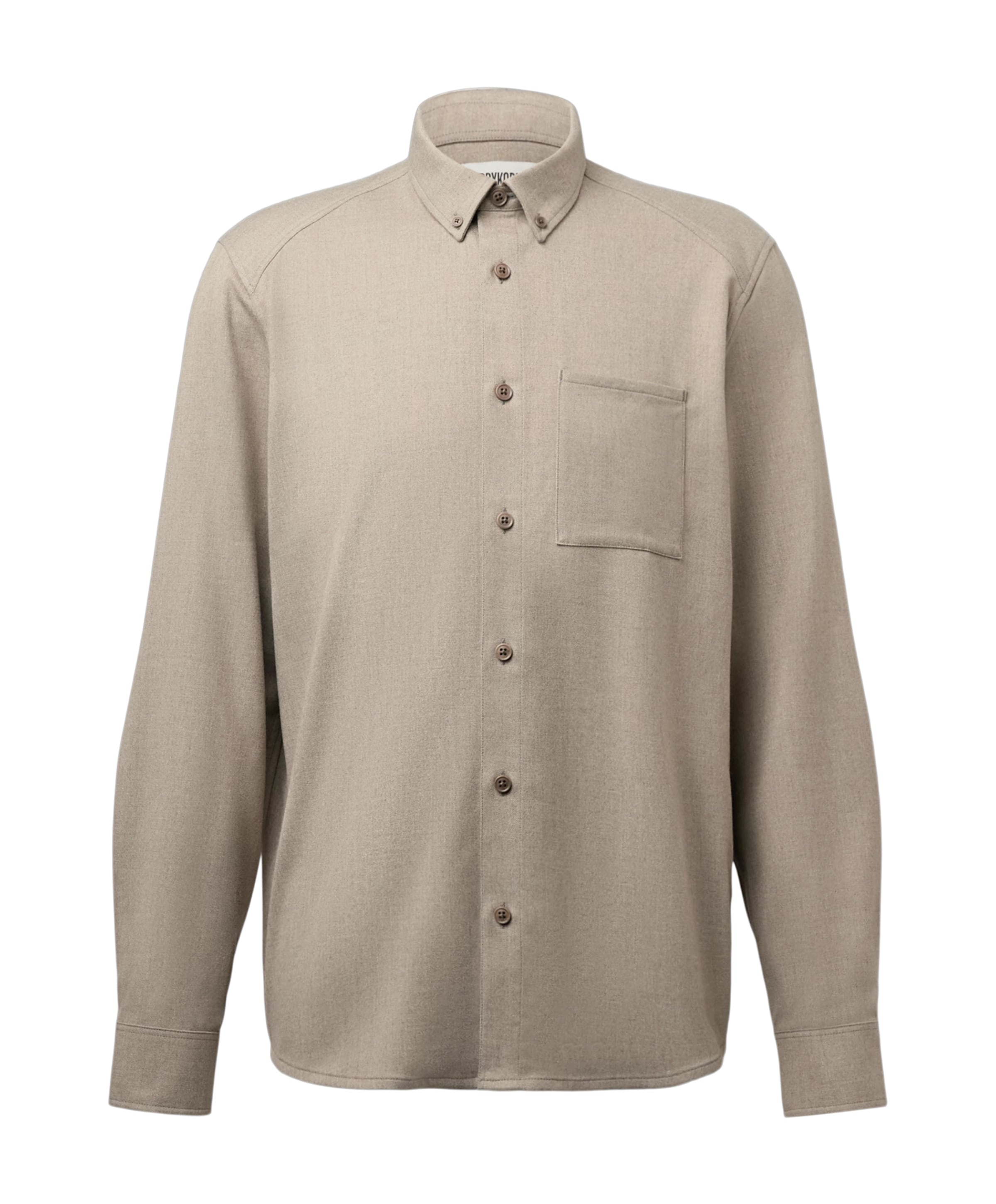 Drykorn Heren overhemd lange mouw beige