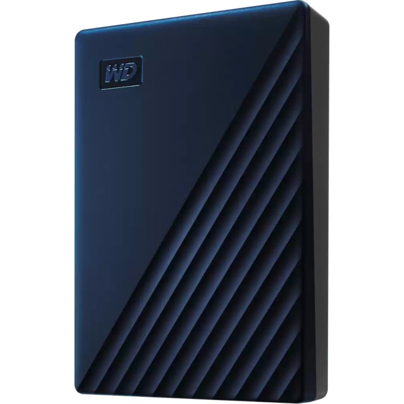 Disque dur externe Wd My Passport for Mac 6TB blue - Portable Hard Drive - Time Machine ready with password protection