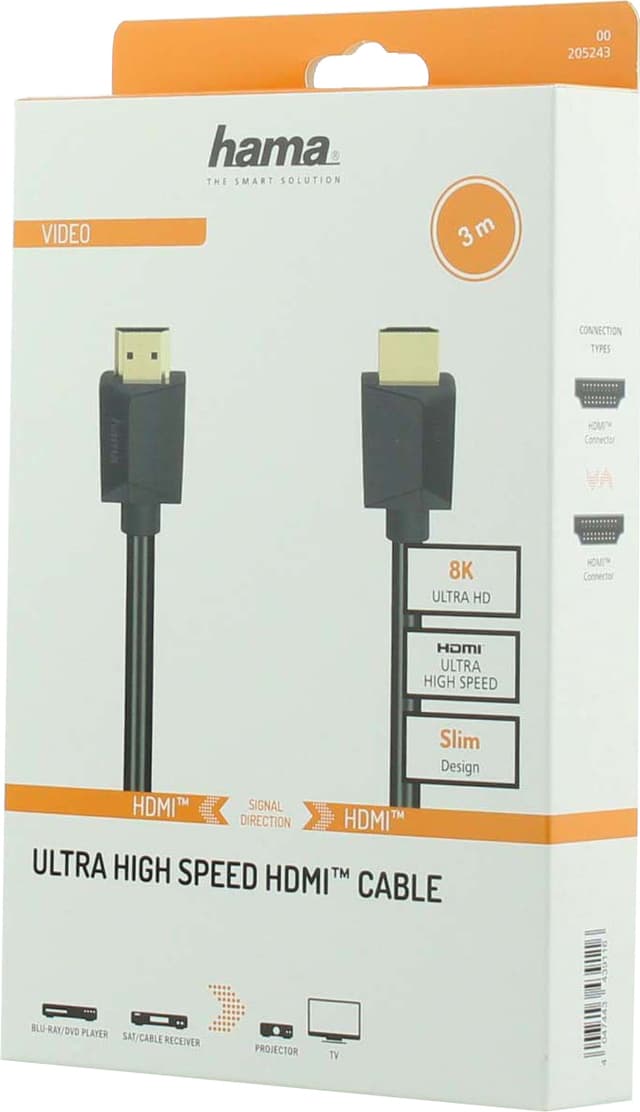 Hama 8K HDMI-kabel (3 m)