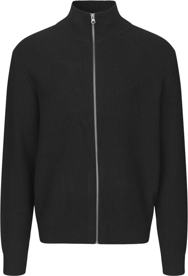 Samsøe Samsøe Sadem zip cardigan 10490 Black