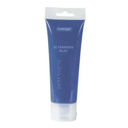 Stylex Acrylfarbe ultramarinblau, 75 ml