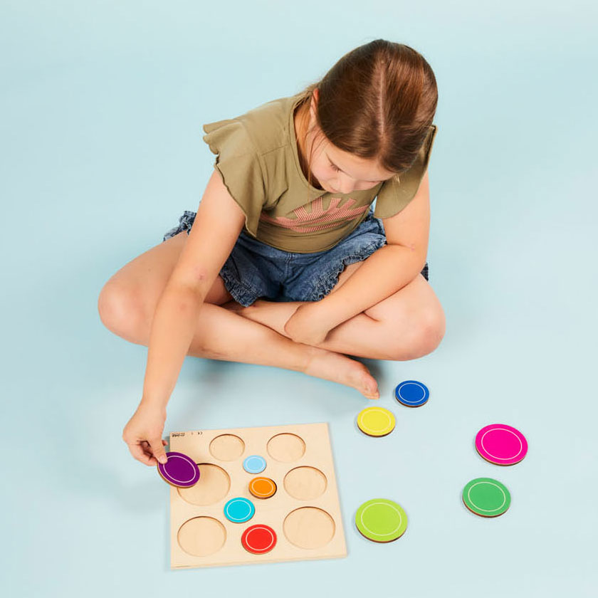 Rolf Relief - Puzzel Ontdek de Grootte Bubbels, 10st.