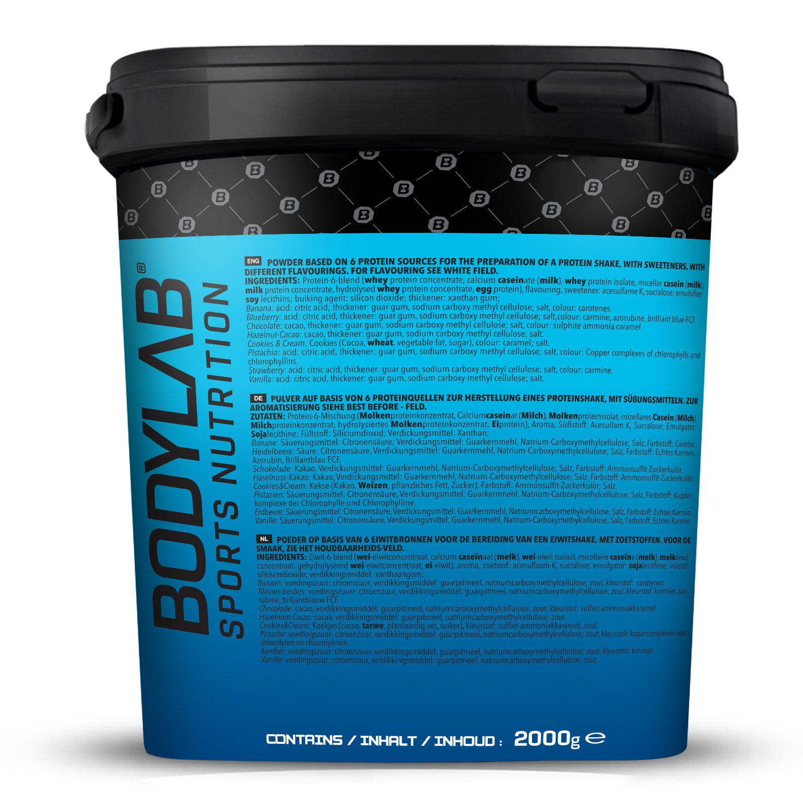 Protein-6 - 2000g - Erdbeer